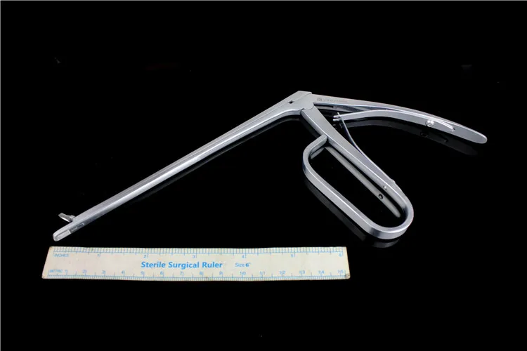 JZ medical Cervical biopsy forcep 304 stainless steel Sample removal biopsy forceps flat round head gynecological instrument