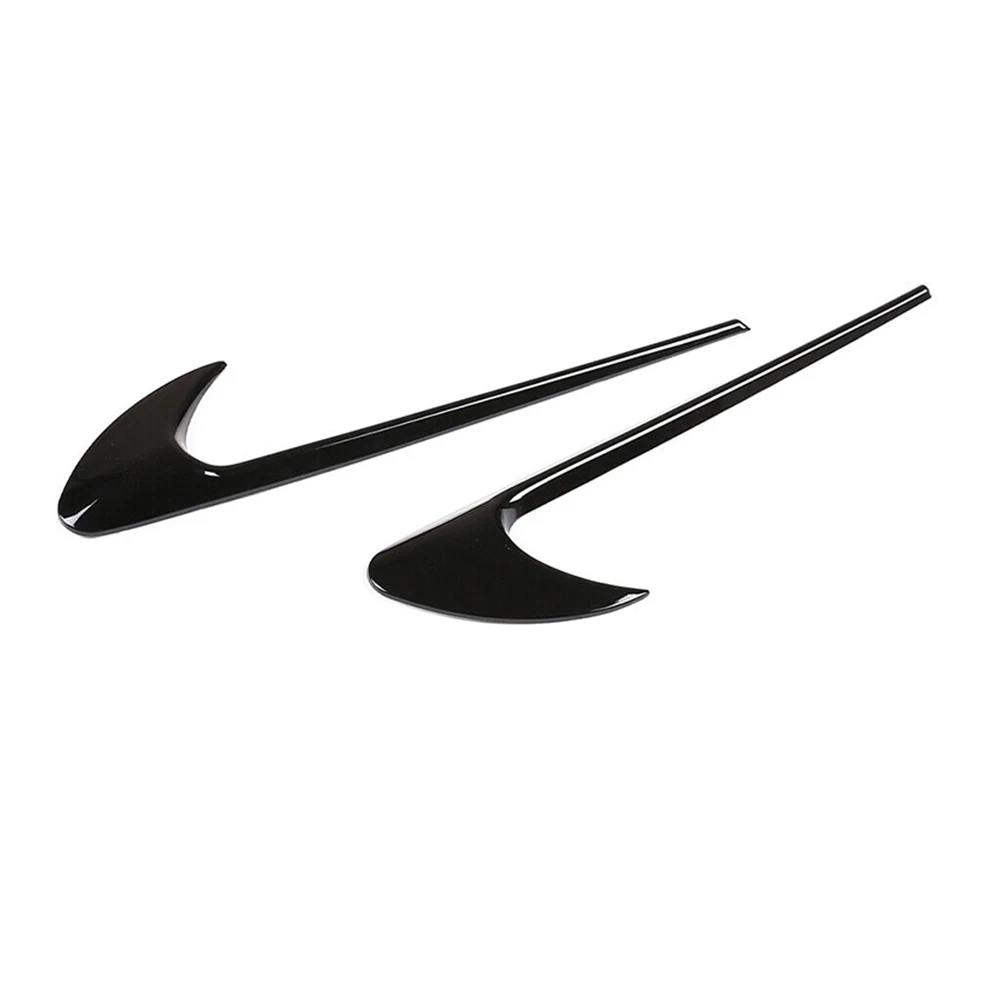 

Premium Glossy Black Side Wing Air Flow Intake Trim for Various For Mercedes Models A B C E CLA GLA GLC GLE GLS