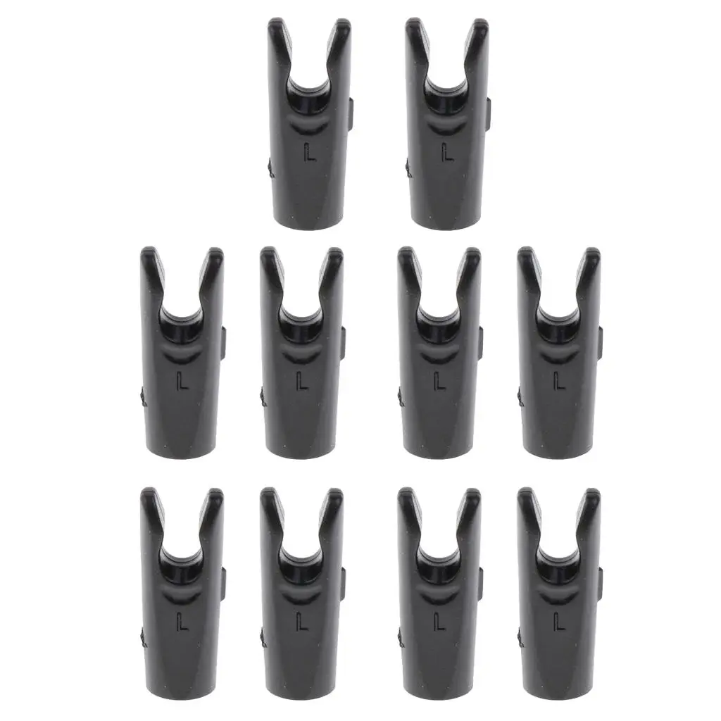 10 Pcs Plastic Arrow for Archery Hunting Shooting Outdoor Sport