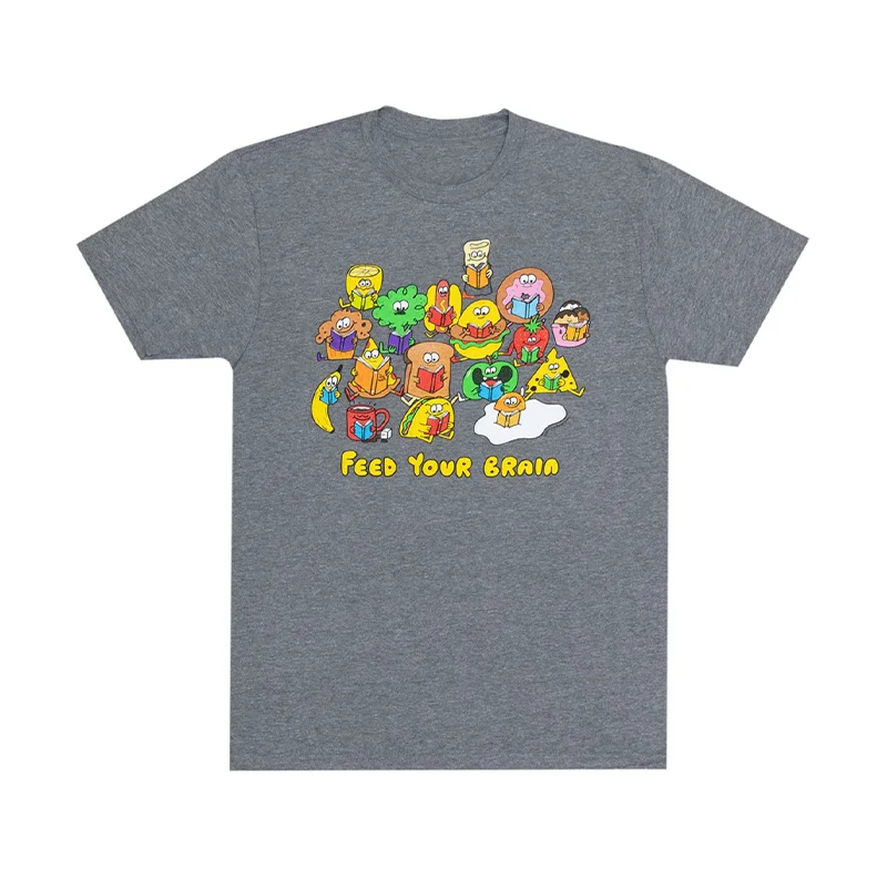 

Cultural Series Books Printed ort Sve T-irt ex Youth Faion Cotton Anti-Wrinkle Summer round Ne OKATLON Brand