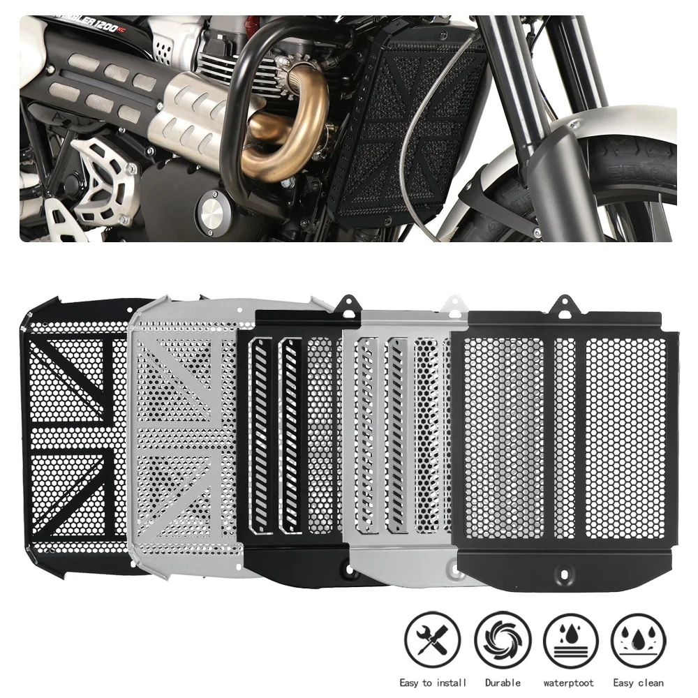 

For Scrambler 1200 XE/XC/X Scrambler 1200XE 1200XC 1200X 2019-2025 Motorcycle Accessories Radiator Guard Protector Grille Cover