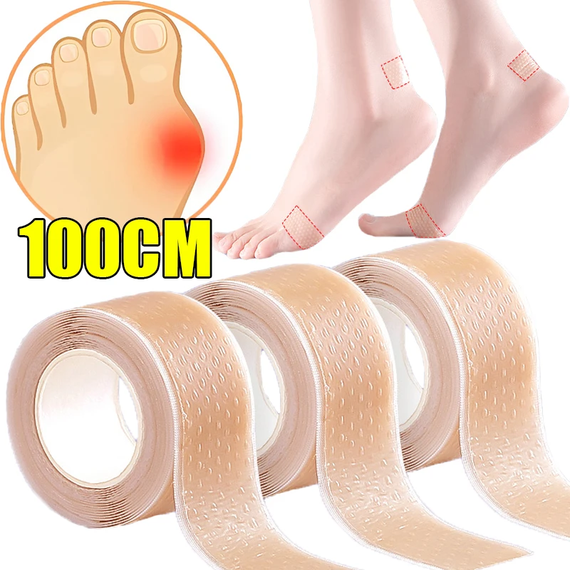 Invisible Anti-wear Sticker Women Silicone Gel Heel Protector Pain Relief Adhesive Patch Cushion Foot Care Shoe Pads