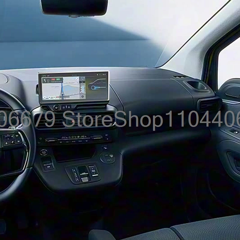 For Opel Combo-e 2024 Car radio gps navigation anti-scratch accessories Tempered Glass screen Protector