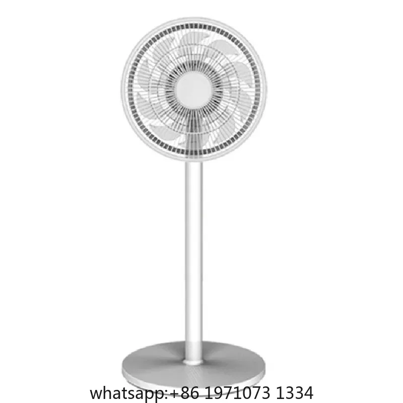 Desktop Tabletop Table Top Air Fan Plastic White Floor Quiet Silent Adjustable  Intelligent Charging Remote