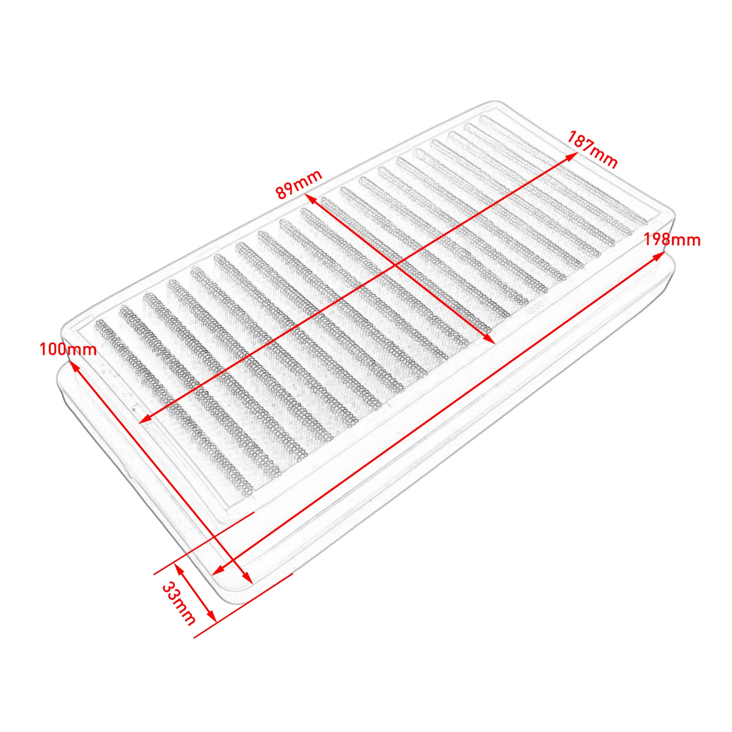 Motorcycle High Flow Air Filter Intake Cleaner For Ducati Monster 937 Desert X 937 Hypermotard 698 Mono Scrambler Nightshift 800
