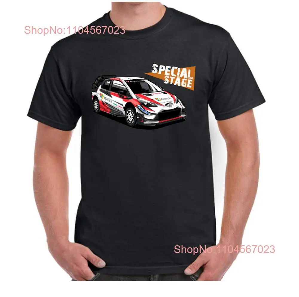 Special Stage Yaris WRC T Shirt Rally TV Rallying Funny Birthday Anniversary Present long or short sleeves