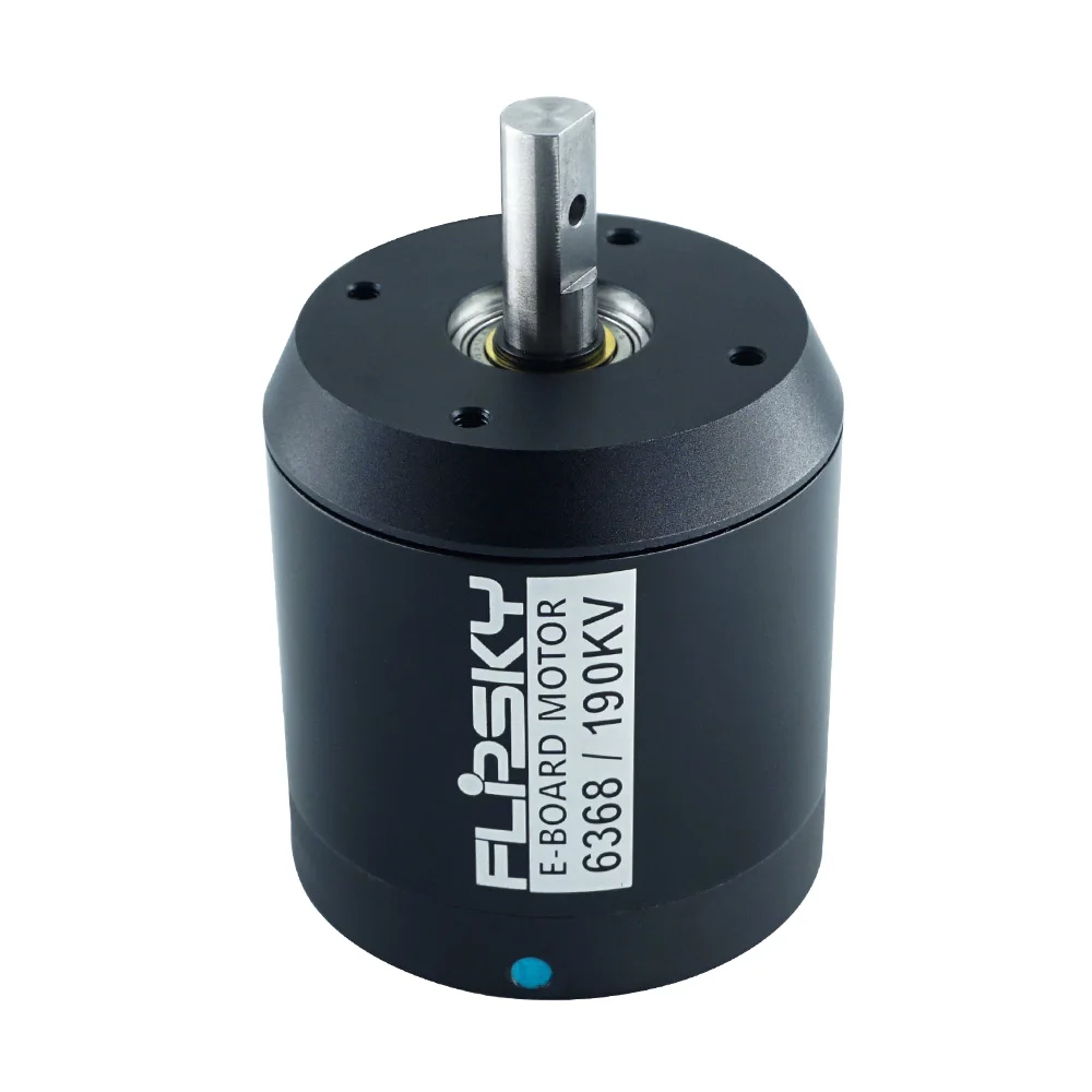 Бесщеточный двигатель Flipsky 6368 140KV 190KV 2700W BLDC с высоким крутящим моментом, сенсорный, с внешним ротором, с D-образным валом 10 мм