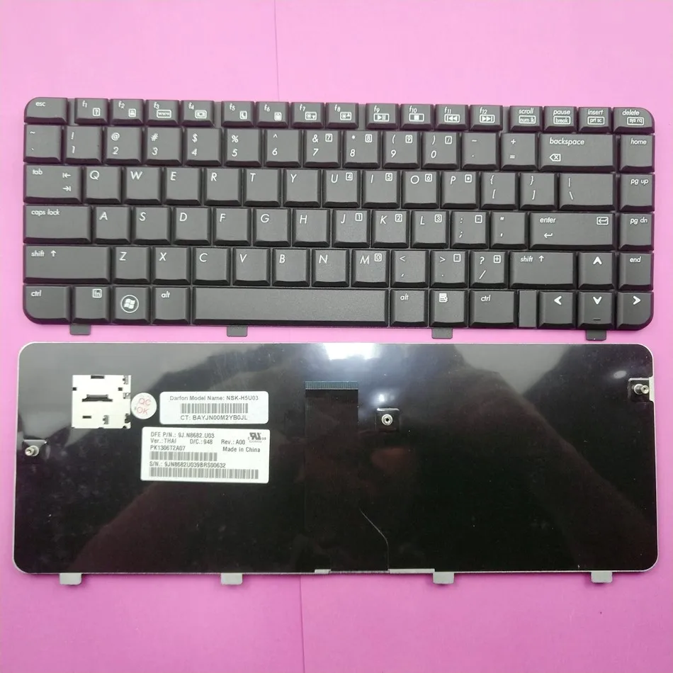 

US Laptop Keyboard For COMPAQ Presario CQ35 CQ30 CQ36 Black US Layout