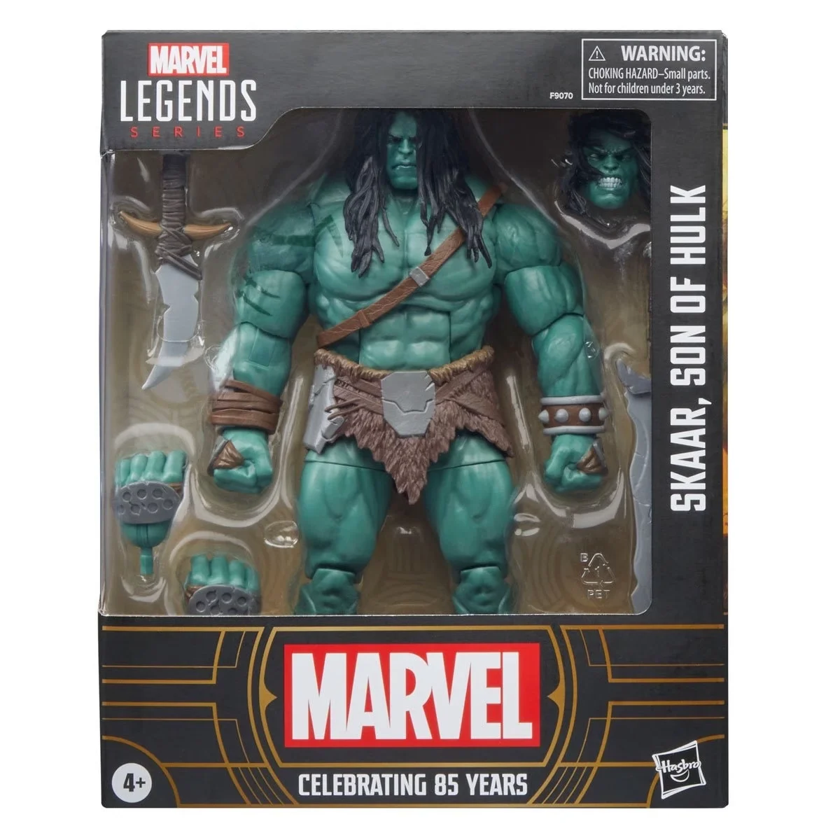 Auf Lager Original Hasbro 85th Anniversary Marvel Legends Skar Son of Hulk Anime Figur Action Figur Modell Sammlung Spielzeug Jungen