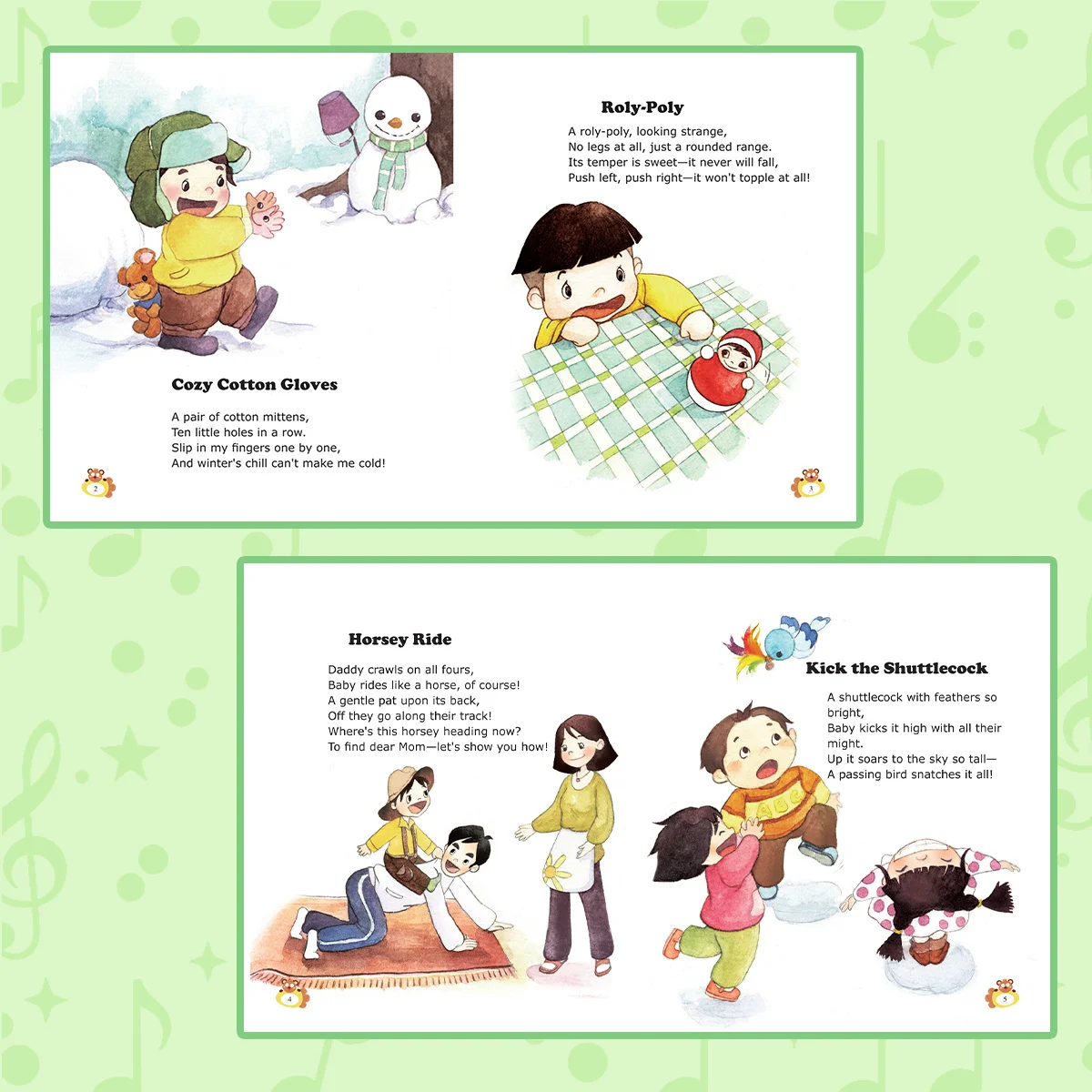 Everyday Rhymes for Kids, Illustrated Songbook with Classic Nursery Rhymes, Fun Music Activities, and Sing-Along Learning