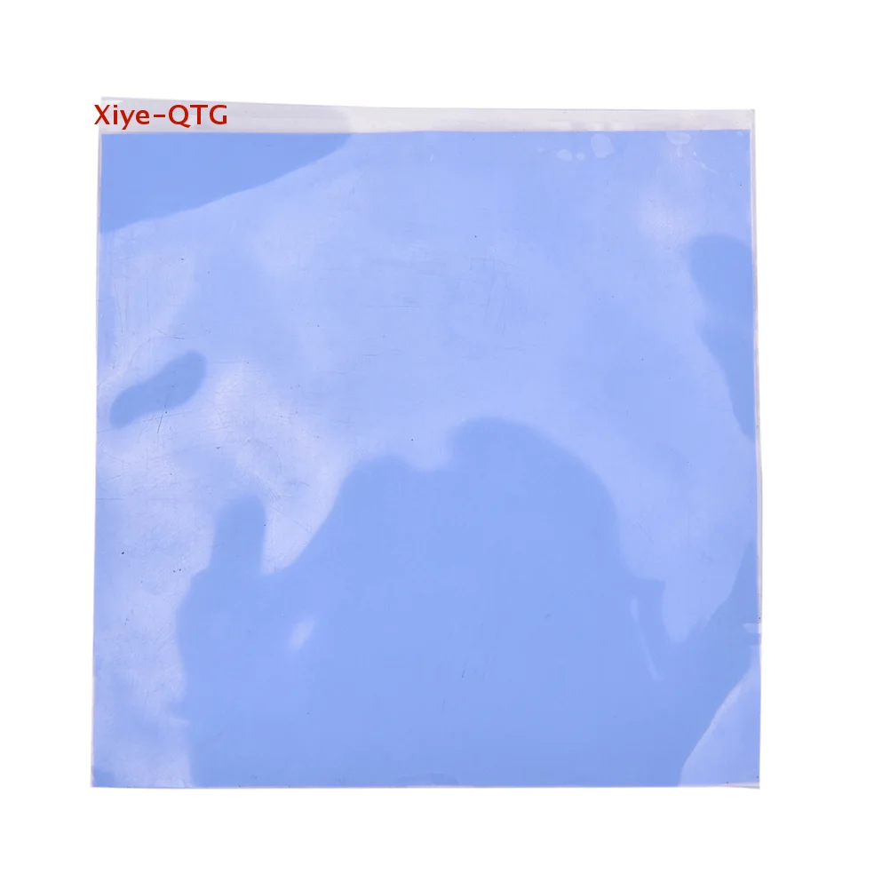 

НОВЫЙ 1 шт. синий термопроводящий силиконовый коврик для охлаждения процессора/видеокарты 100ммx100ммx0.5мм