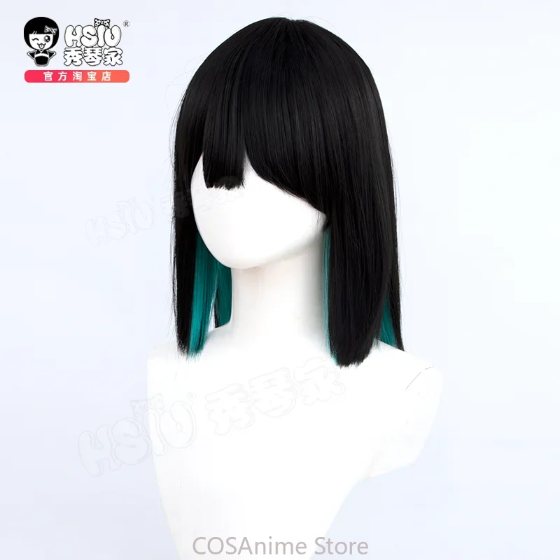 أنيمي لعبة الغريبة المرحلة سوا تأثيري حلي الباروكات شعر أسود المرأة مثير الأبيض فستان نحيل Kawaii Bowknow Hallowmas لعب الأدوار