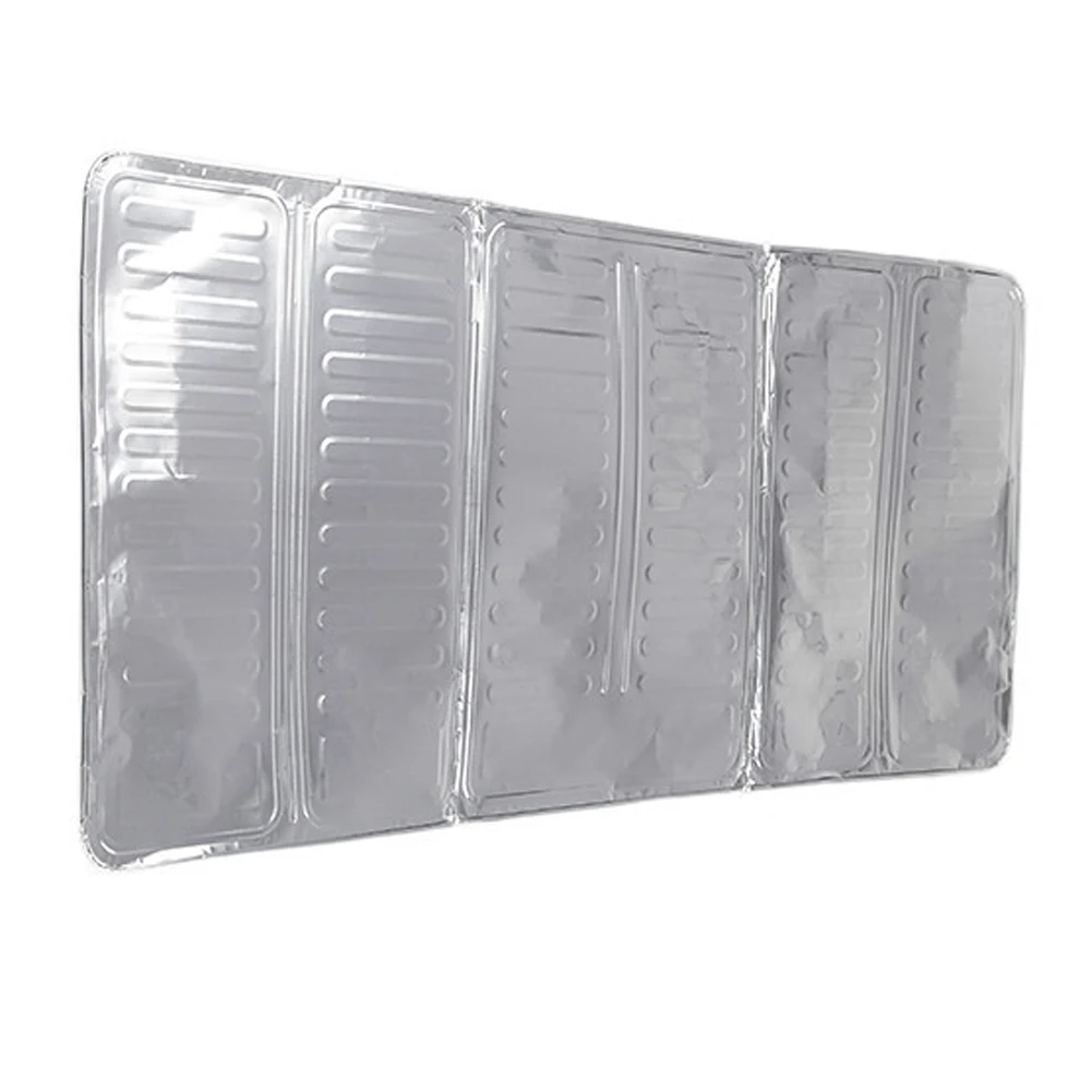 

Aluminium Foil Splash Proof Baffle Foldable Wall Protected Screens Lightweight Heat Insulation User-Friendly for Kitchen Gadgets