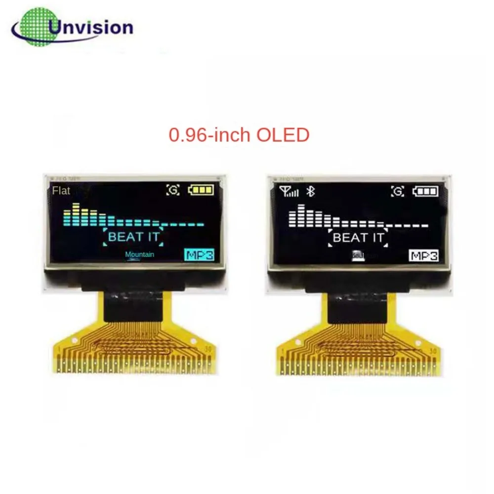 2 Warna Tersedia Diymore Tampilan Layar LCD 128X64 30 Pin Papan Layar LCD Arduino 0.96 "OLED Modul Tampilan LCD Oksimeter