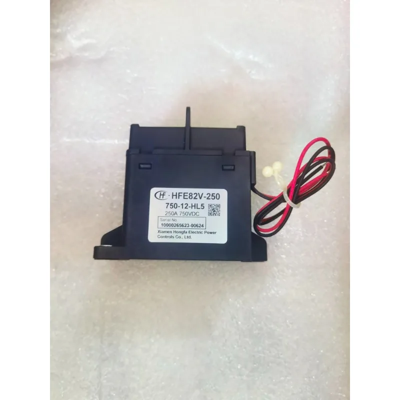 For Hongfa new energy HVDC contactor HFE82V-250 750-12-HL5 coil 12V touchpoint 250A