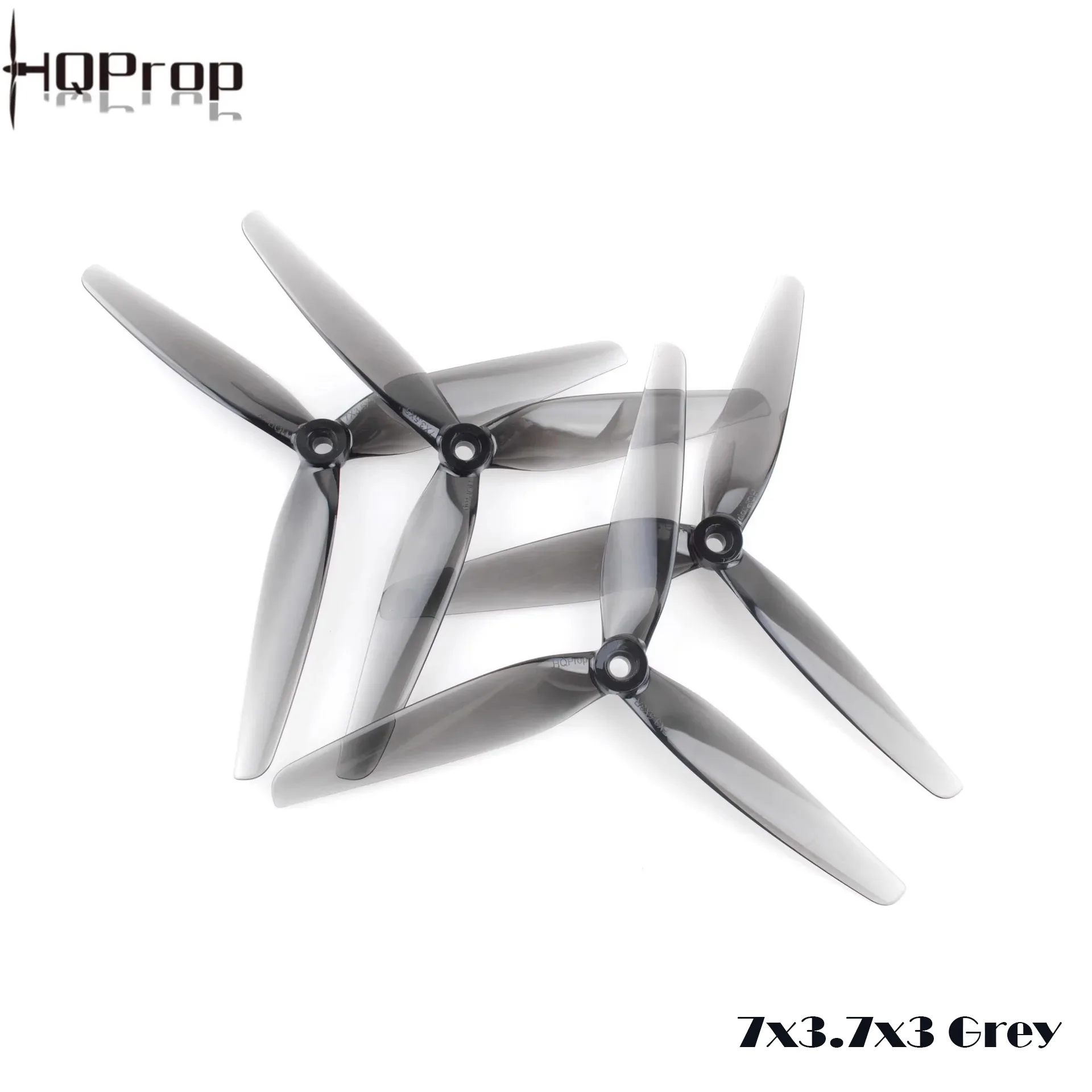 10 أزواج من المروحة HQProp 7037 7X3.7X3 ذات 3 شفرات لطائرة RC FPV Freestyle 7 بوصة طويلة المدى LR7 Cinelifter Drone (10CW + 10CCW)