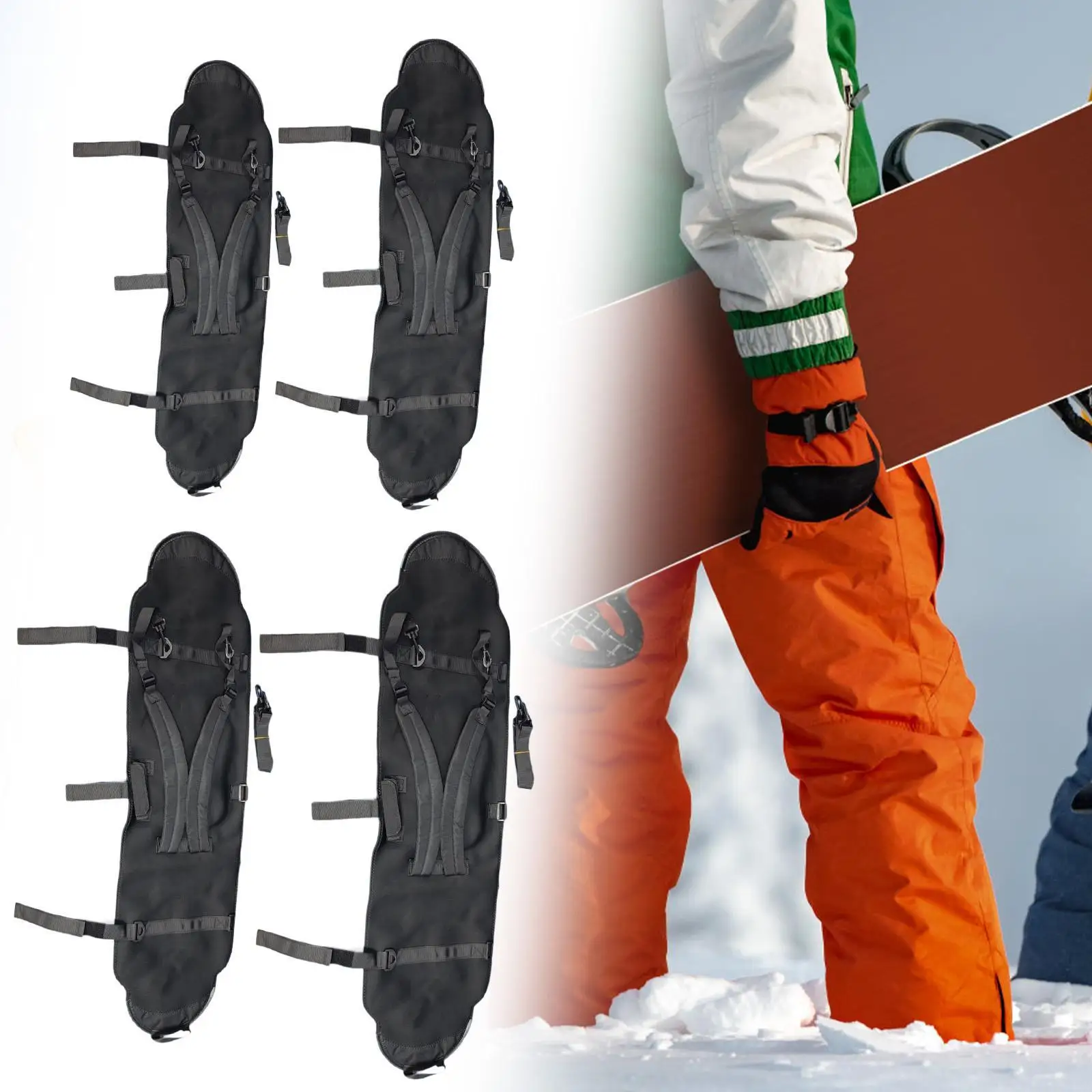 Snowboard-Tasche, wasserdichte Aufbewahrungstasche für Snowboarden, Outdoor-Enthusiasten