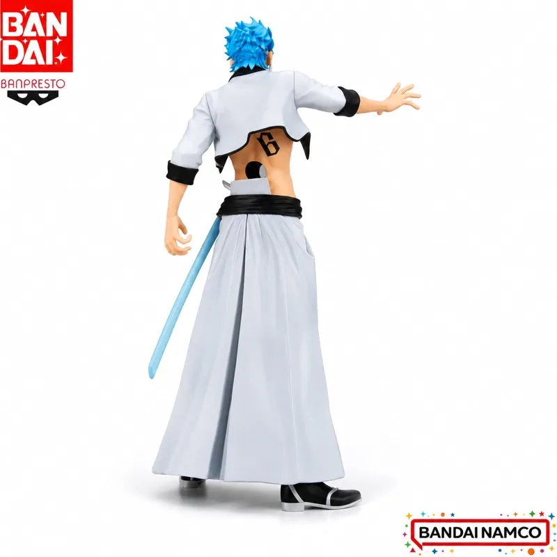

In Stock Bandai Original Banpresto Bleach Jeagerjaques Action Figure Model Doll Brand New Boxed Anime Characters Toys Model