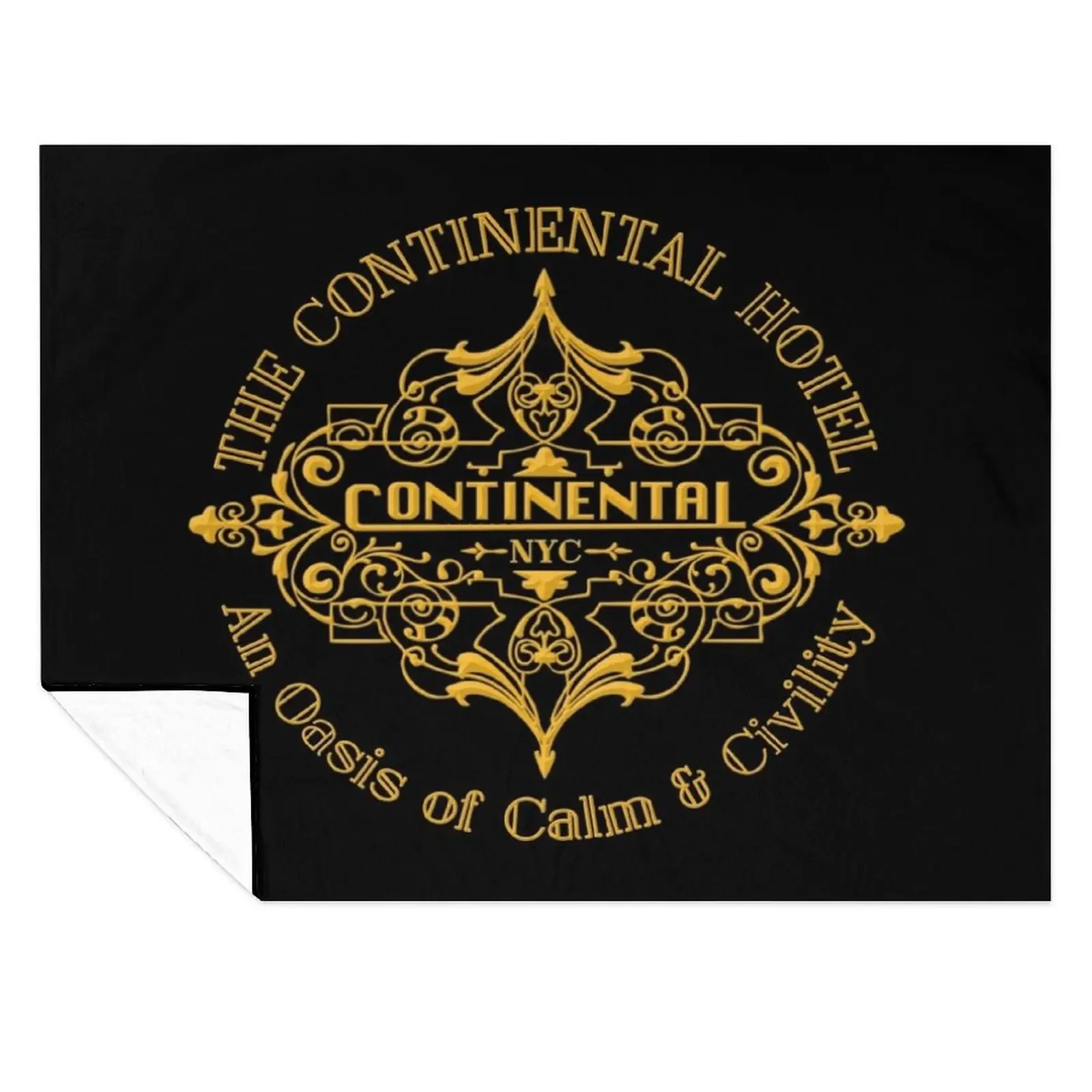 

The Continental Hotel Throw Blanket Weighted Sofa for winter for sofa Blankets