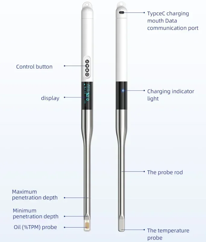 Frying Oil Inferior Oil Polar Component Detector Quality Safety Detector Food Oil Quality Tester