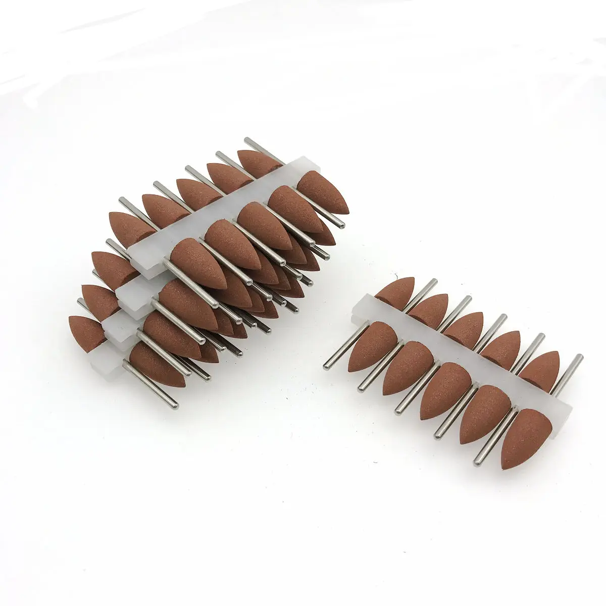 50 pçs/set 2.35mm dental silicone borracha polidores burs dentes branqueamento equipamentos polimento dental polidor