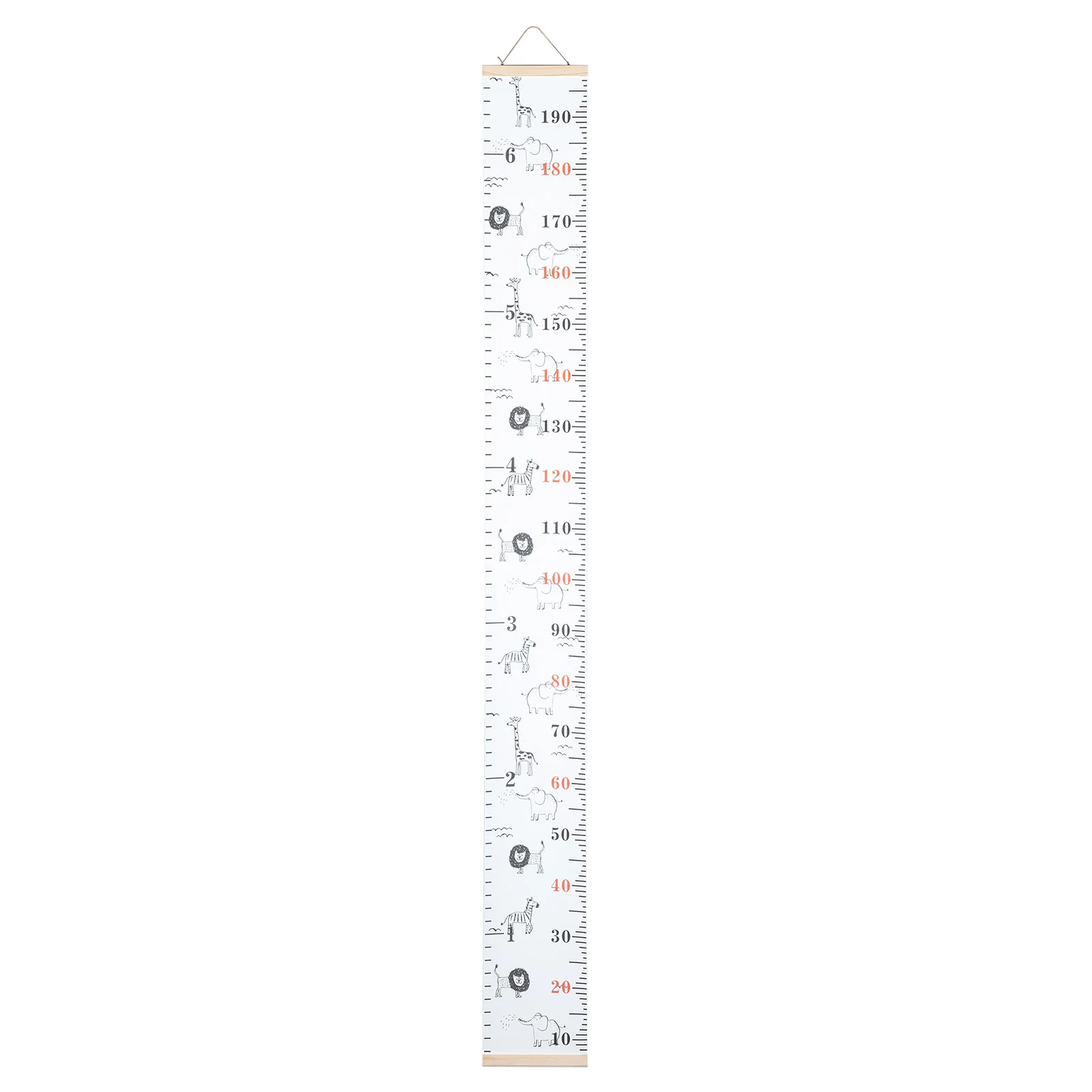 

Height Ruler Baby Growth Chart Stickers for Kids Wall Cartoon Measurement Decorate
