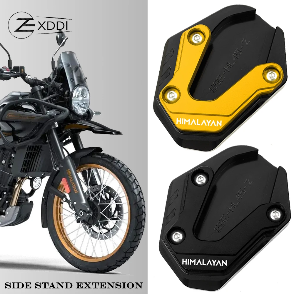ل رويال انفيلد الهيمالايا 450 الهيمالايا 450 2024 2025 2026 CNC دراجة نارية مسنده الجانب حامل القدم تمديد الوسادة الملحقات