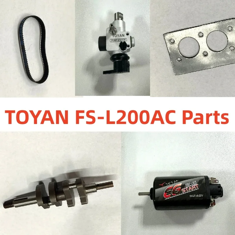 

TOYAN FS-L200AC Twin Cylinder Engine Model Parts ( Carburetor / Motor / Start-up Belt / Heat Shield/ Crank Rod / Start Harness)