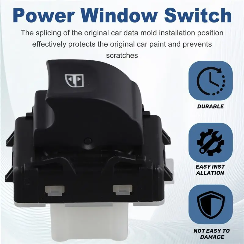 A56P-254217475R Car Power Window Switch Single Button For Renault Captur Sandero For Dacia Logan Lodgy Duster Box