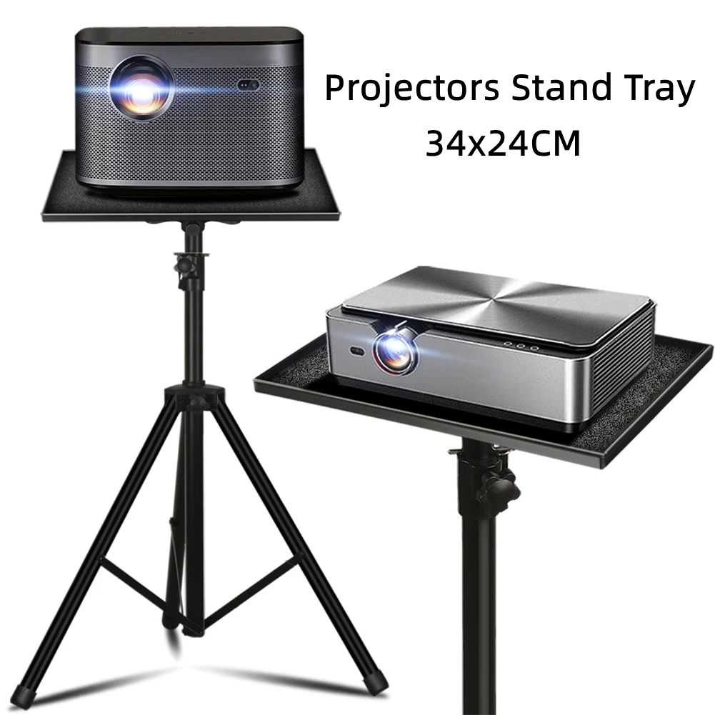 Tripod Stand Projectors Tray Platform Holder 1/4in Adapter For Laptop Bracket Universally For Projector,monitors,laptop Computer