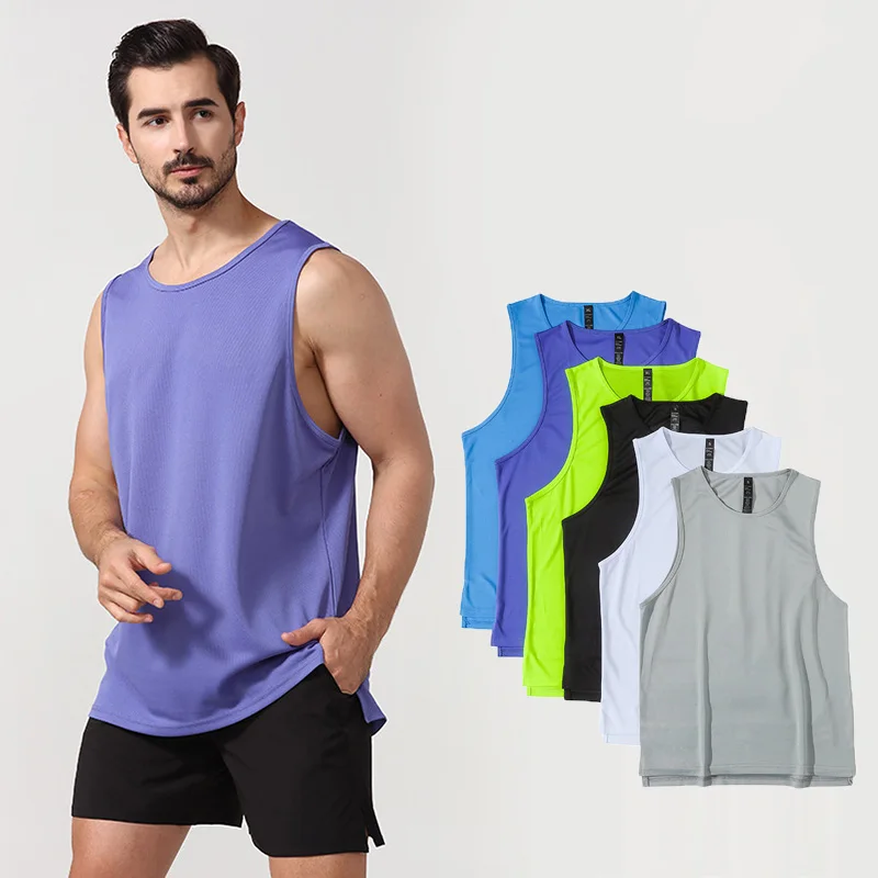 

Adult Men Women Running Outdoor Shirts Tight Gym Tank Top Fitness Sleeveless T-shirts Sport Exercise Basketball Vest Clothes 103