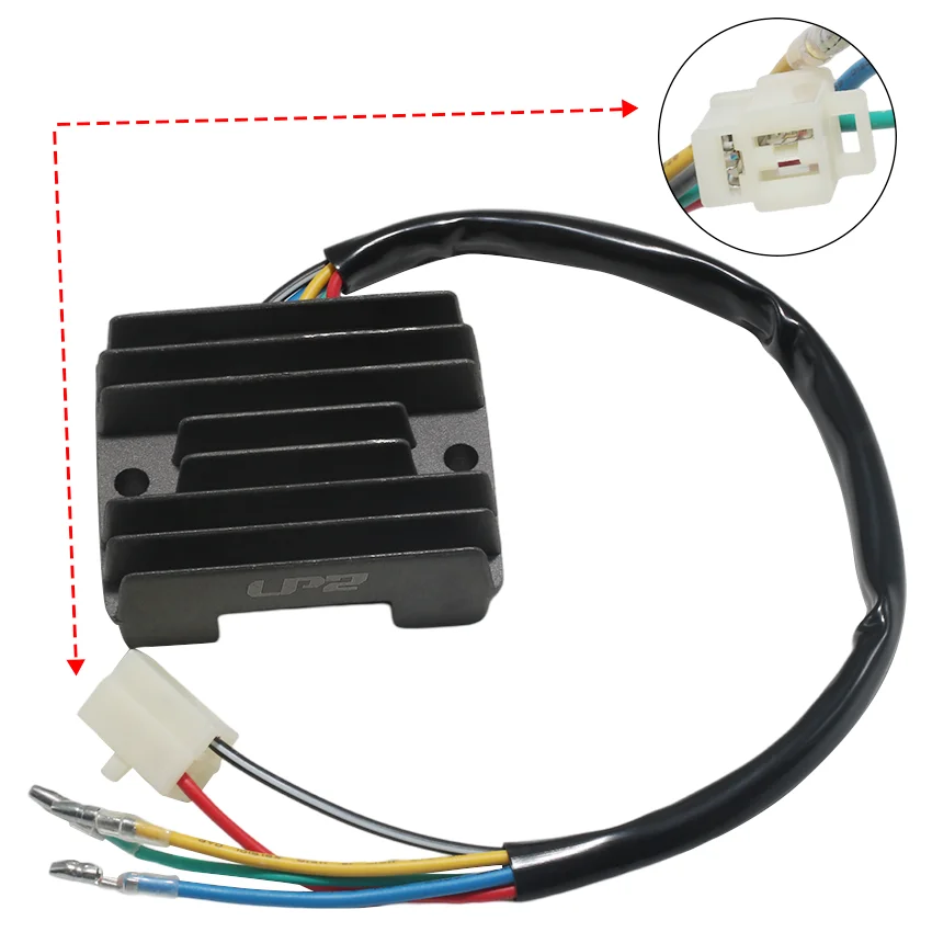 

Регулятор напряжения для мотоцикла, выпрямитель для Suzuki GSX1100 SZ SD Katana GU76A-1016 1982-1983 OEM: 32800-49330 32800-49331