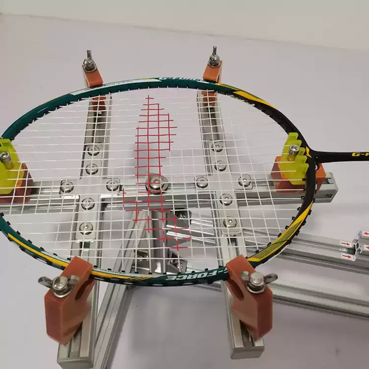 Flat Pull Badminton Stringing Machine 20-32 Lbs Racquet Holder Professional Racket String Pull Tool view 6