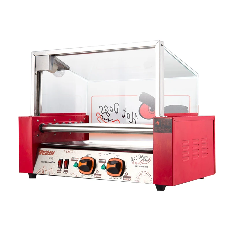 

Commercial Seven-stick Sausage Machine Automatic Multi-functional Hot Dog Machine Taiwan Small Roast Ham Machine