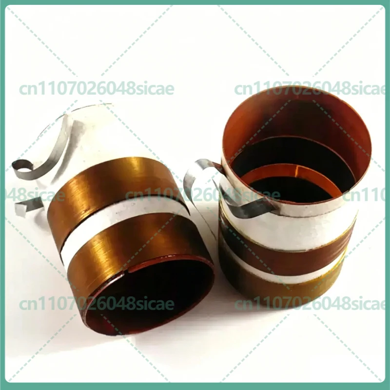 1-5PCS FOR B&C DE900 74.5mm Core 16/8 Ohm Flat Aluminum Wire Neodymium Titanium Tweeter Voice Coil with Copper Plastic Posts