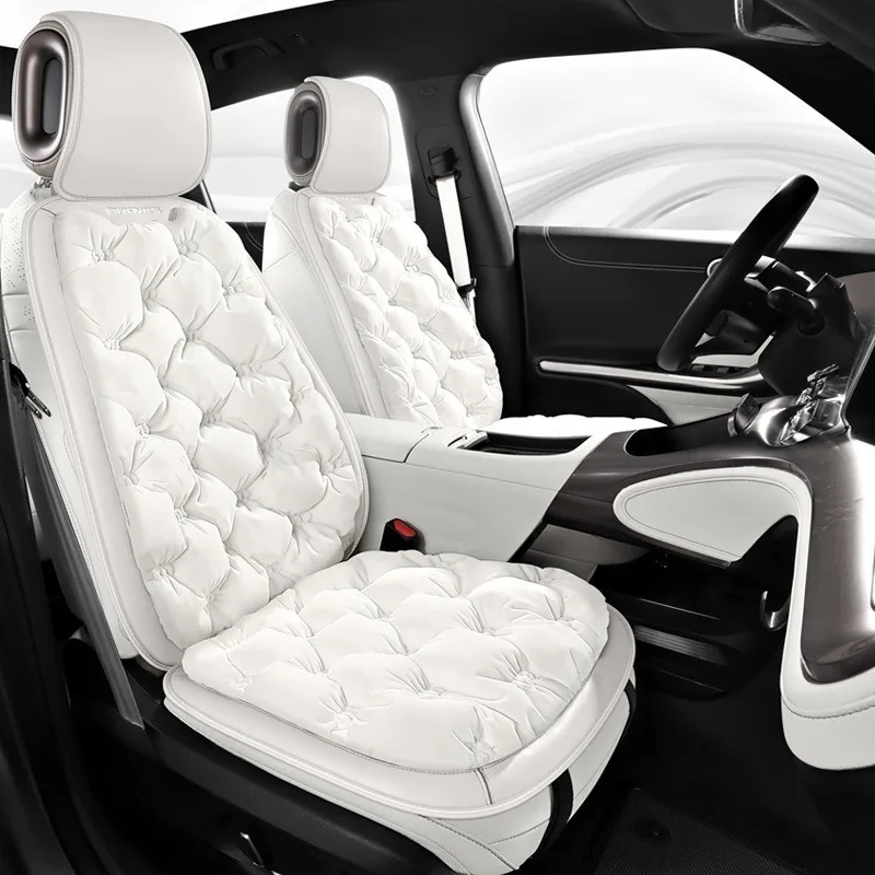 

Autumn Winter Warm Universal Car Seat Covers Full Set Fluffy Car Seat Protector Cover Car Accessories Interior Woman Seat Covers