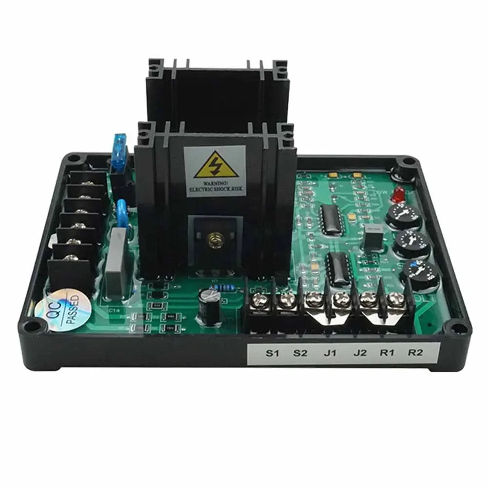 

1pc AVR GAVR-20B Generator Voltage Regulator 50/60HZ Adjustable Automatic Voltage Regulation Module With High Capacity 20A Fuse