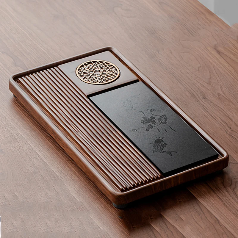 

Винтажная посуда, поднос для чая, подставки для кофе для гостиной, гостиничный поднос для чая, декоративный стол Bandeja Madera, украшения для дома