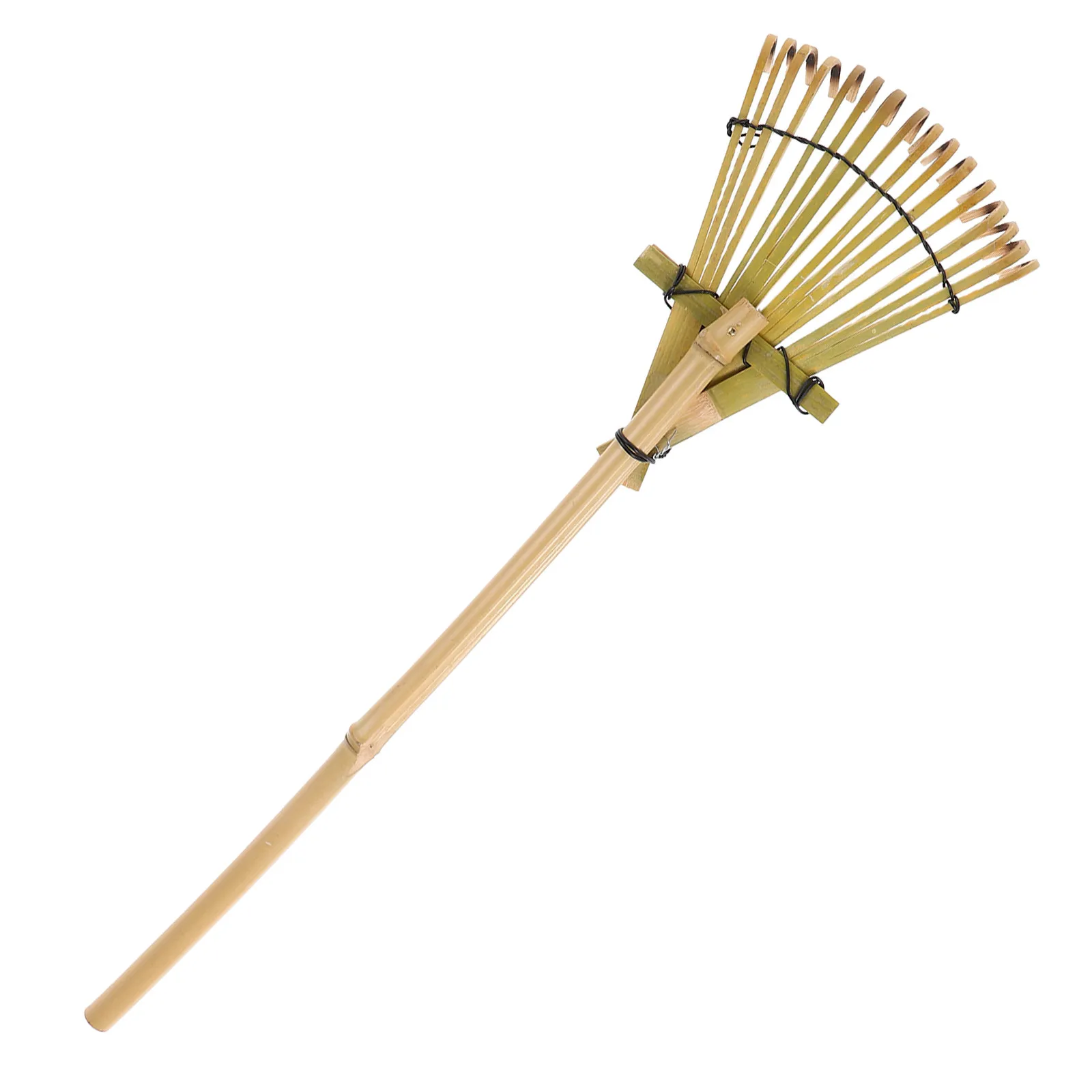 

Japanese Garden Bamboo Rake Small Lightweight Hand Rake for Sandboxes Sand Levelling and Leveling Tool Garden Hand Tools