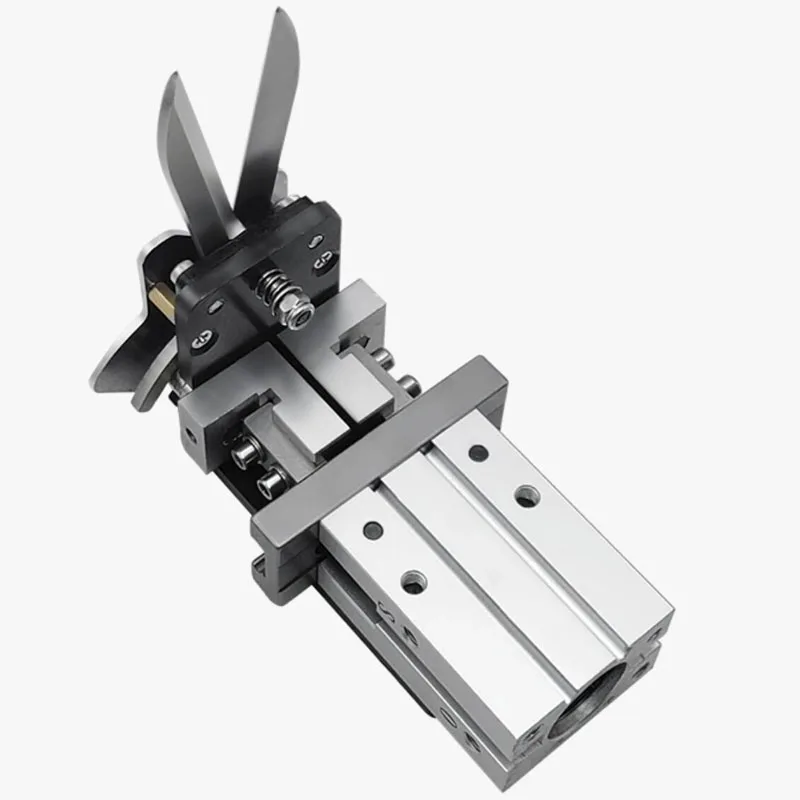Industrial Grade Pneumatic Right-Angle Scissors Two-Way Cutting for Iron Copper Wire Tape Paper Model AS20-20