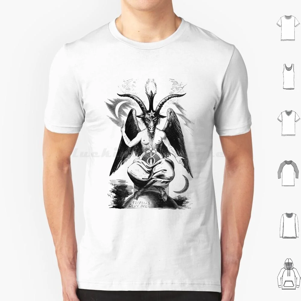 

Baphomet-The Goat T Shirt 6xl Cotton Cool Tee Devil Demon Hell Bielzibub Hades Satan 666 Beast Funny Silly Witty Humor Humorous