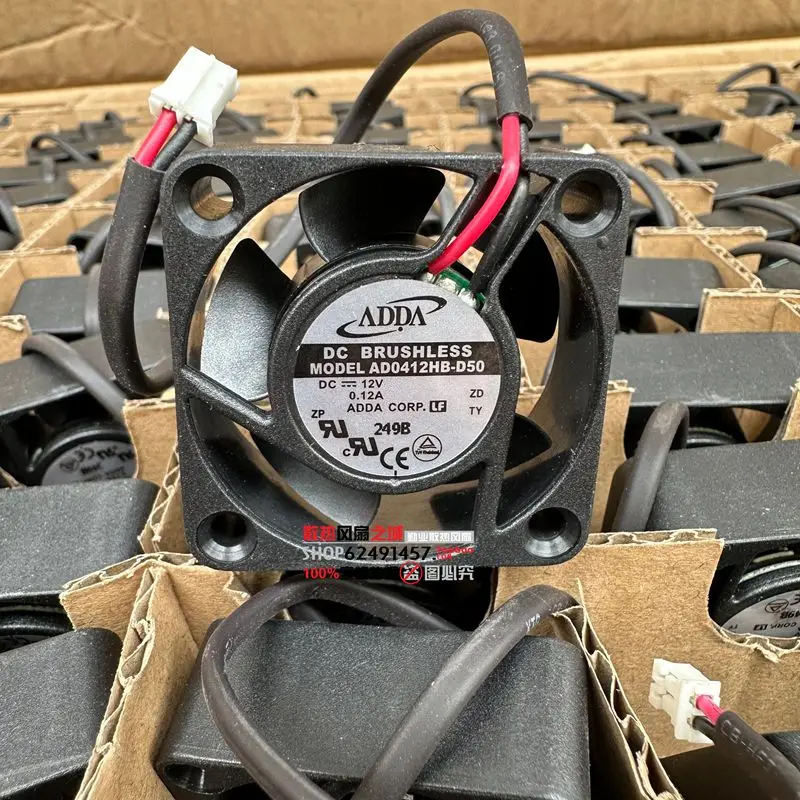 

ADDA AD0412HB-D50 DC 12 В 0,12 А 40x40x15 мм 2-проводной охлаждающий вентилятор