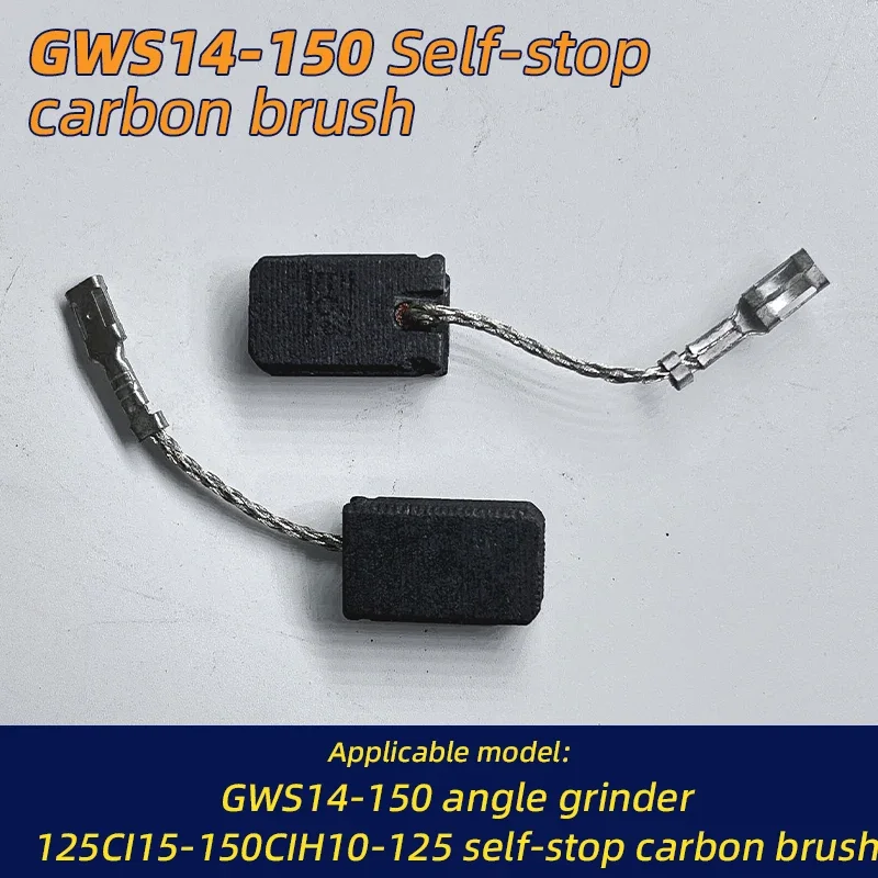 E64 Carbon Brush for Bosch GWS14-150CI GWS14-125 GWS10-125 GPO12CE GGS28 Angle Grinder Carbon Brushes Replacement Accessories