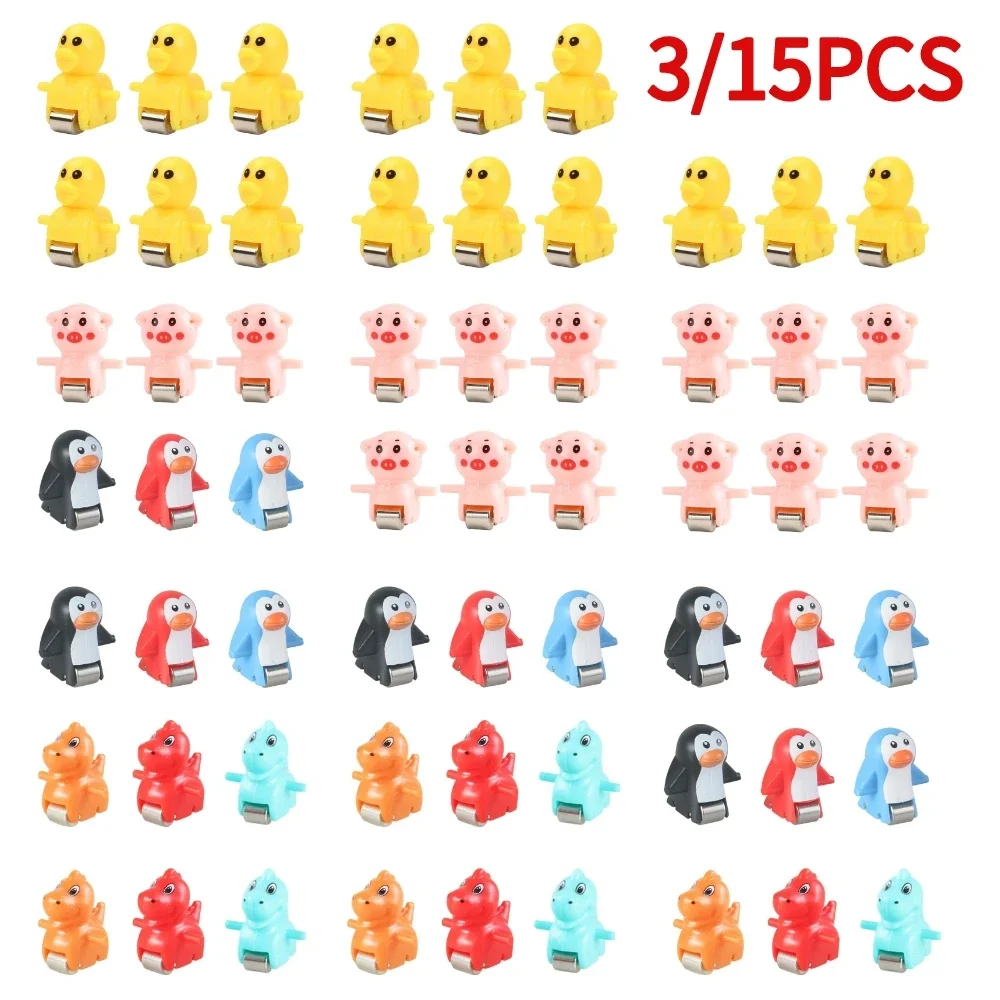 3/15 Buah Mainan Memanjat Tangga Mainan Bebek/Babi/Dinosaurus/Penguin Memanjat Tangga untuk Anak-anak Berusia 3 Tahun Ke Atas untuk Memanjat Tangga Seluncuran