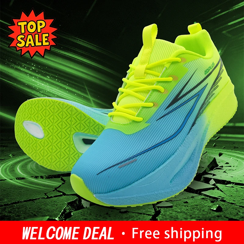 

New Breathable Running Shoes For Men Women Lightweight Casual Sneakers Lighteight Outdoor Marathon Training Running Shoes 8.5