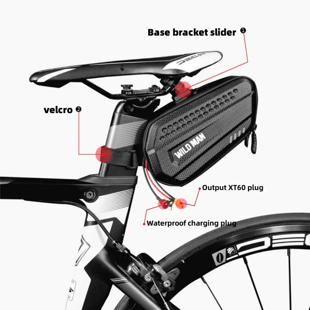 ebike Battery 48v 36v 10Ah 12Ah Waterproof Li ion Batteries pack for 250W-1000W Motorcycle/scooter/Bicycl with 2A charger