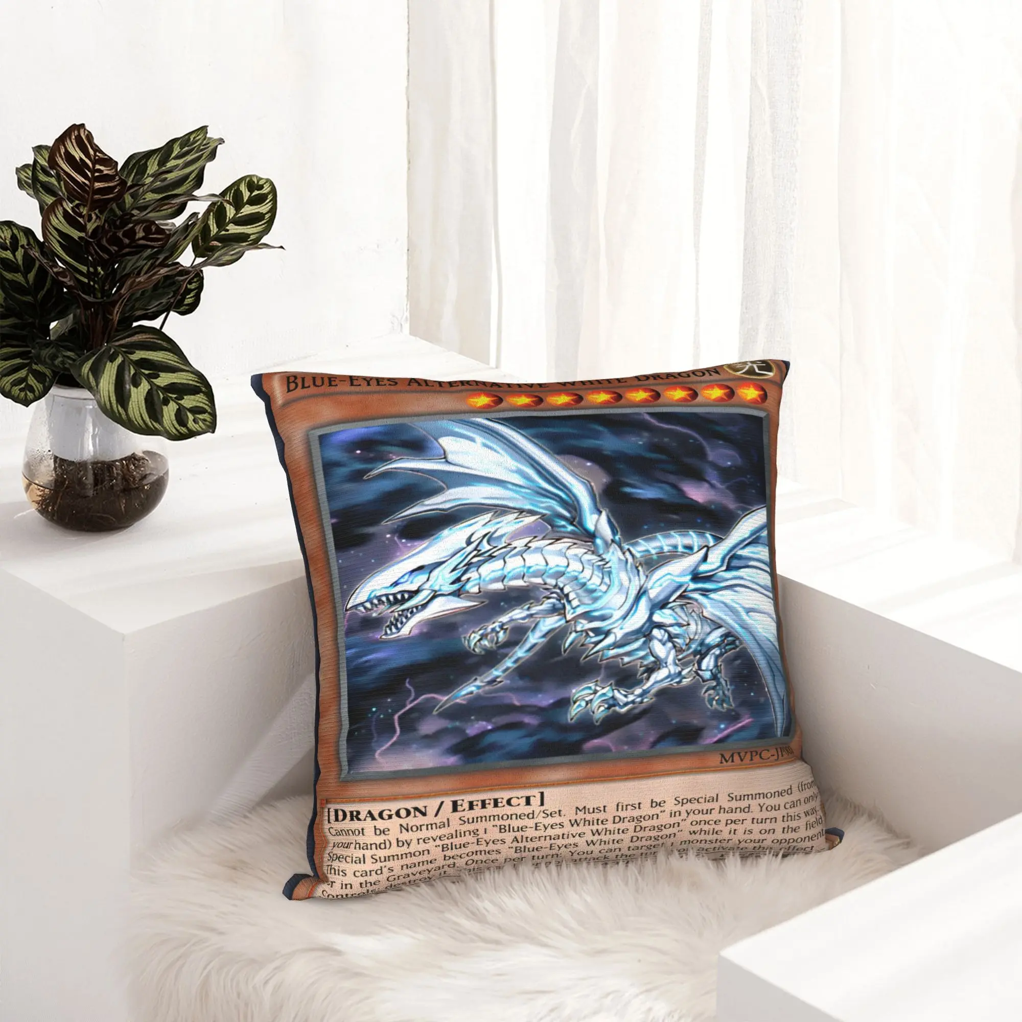 Anime Yu Gi Oh Card  Pillowcase Double-sided Printing Polyester Cushion Cover Decorations Pillow Case Cover Sofa Wholesale 45X45