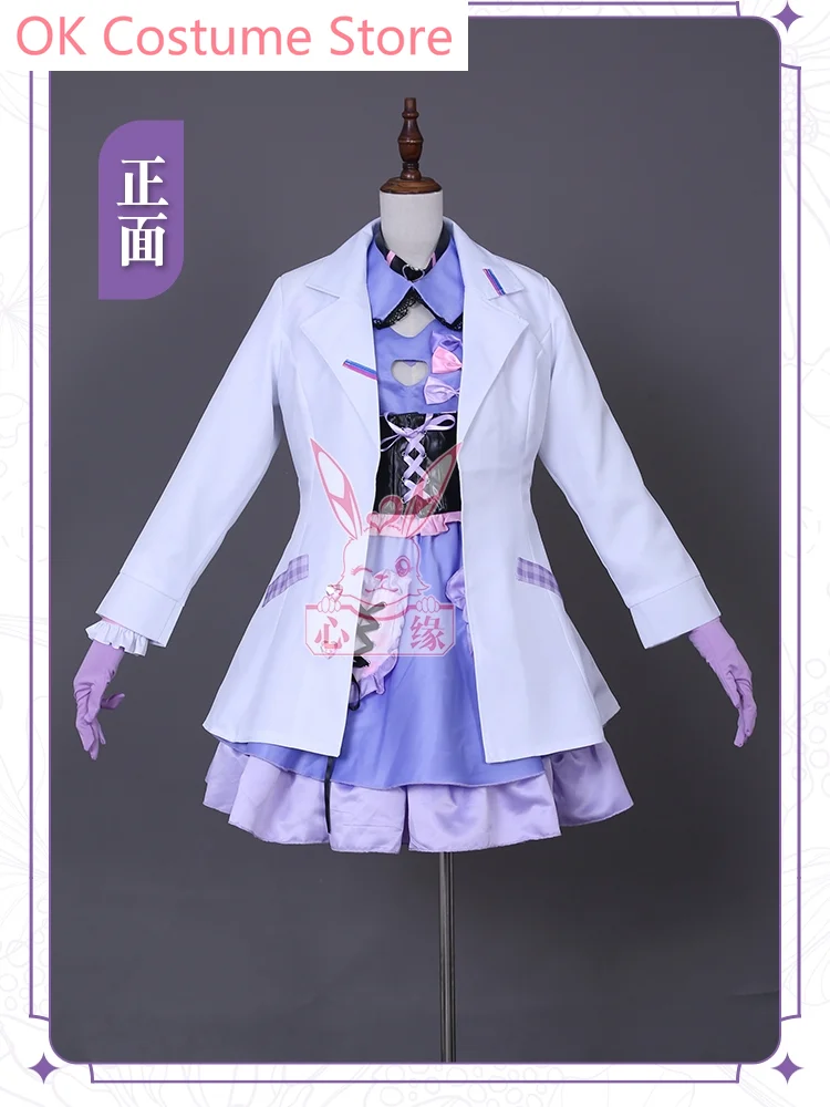 Nijisanji Virtual Idol Nurse Sukoya Kana Cosplay Costume Cos Game Anime Party Uniform Hallowen Play Role Clothes Clothing Dress