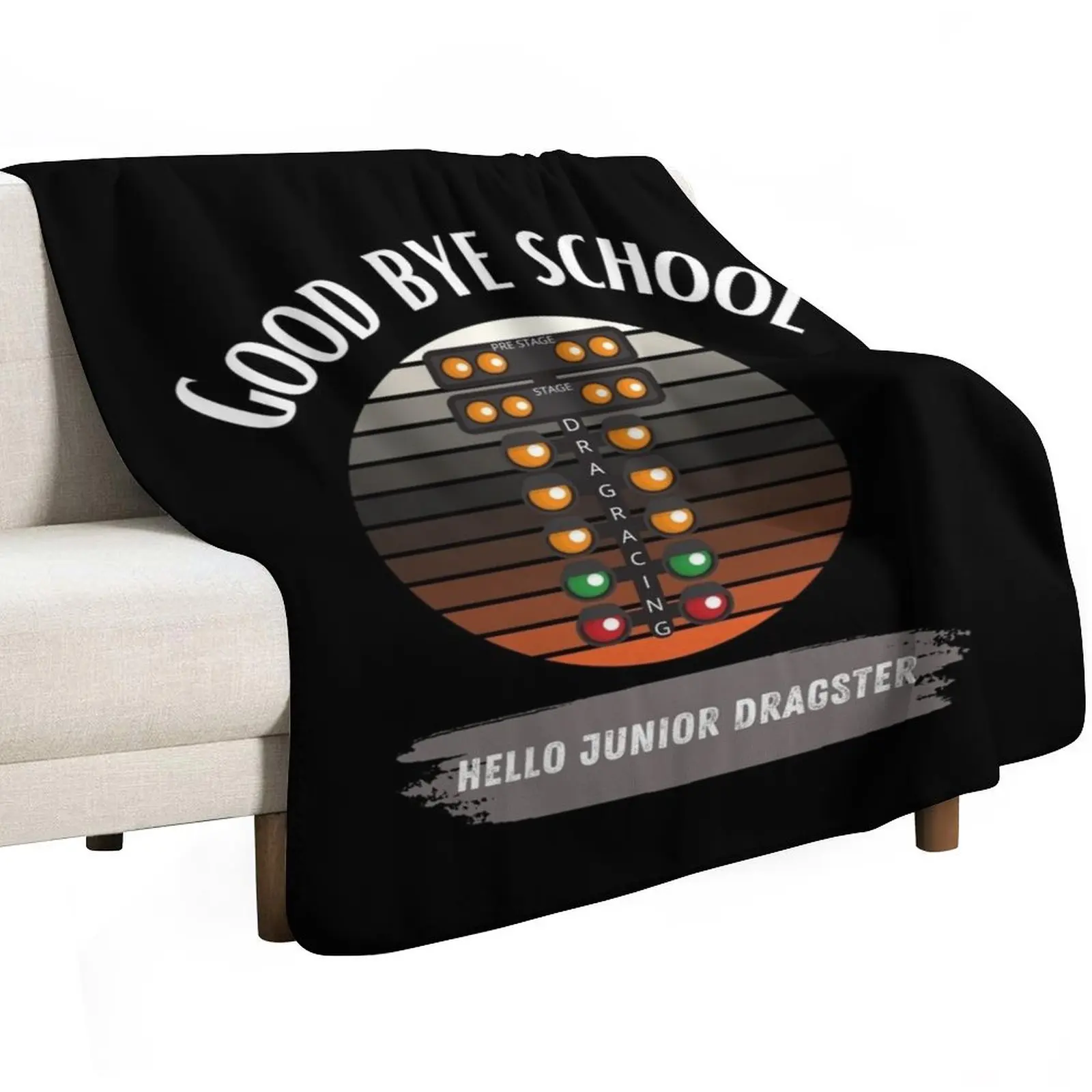 جود باي مدرسة مرحبا جونيور دراغستر الصيف يوم آخر سعيد من المدرسة وداعا سباق السحب سباق السحب سحب را رمي بطانية