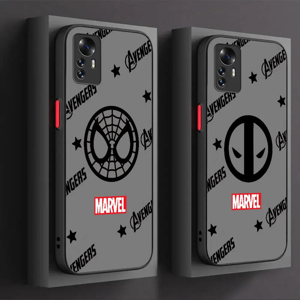 The Avengers Character logo Phone Case For Redmi 9 C T I A AT 8 8A DUAL SPORT NFC POWER PRINE 6 5 5A 4A PRO PLUS